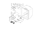 Kenmore 59667993602 refrigerator liner parts diagram