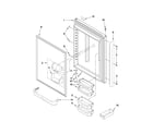 Kenmore 59667993602 refrigerator door parts diagram