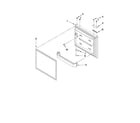 Kenmore 59669939011 freezer door parts diagram