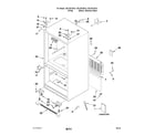 Kenmore 10672013010 cabinet parts diagram