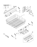 Upper rack and track parts