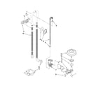 Kenmore 66513212K902 fill, drain and overfill parts diagram