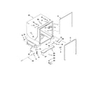 Kenmore 66513213K902 tub and frame parts diagram