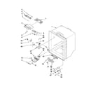 Kenmore 59672003011 refrigerator liner parts diagram