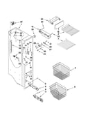 Freezer liner parts