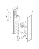 Freezer door parts