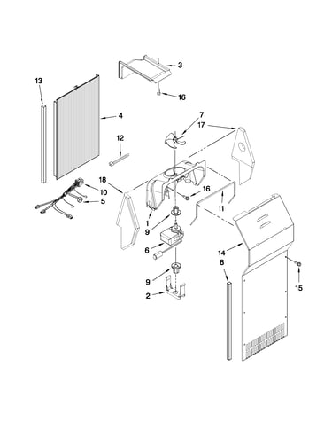 Air flow parts