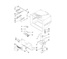 Kenmore 59679553011 freezer liner parts diagram