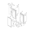 Kenmore 59679323011 refrigerator door parts diagram
