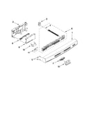 Control panel and latch parts