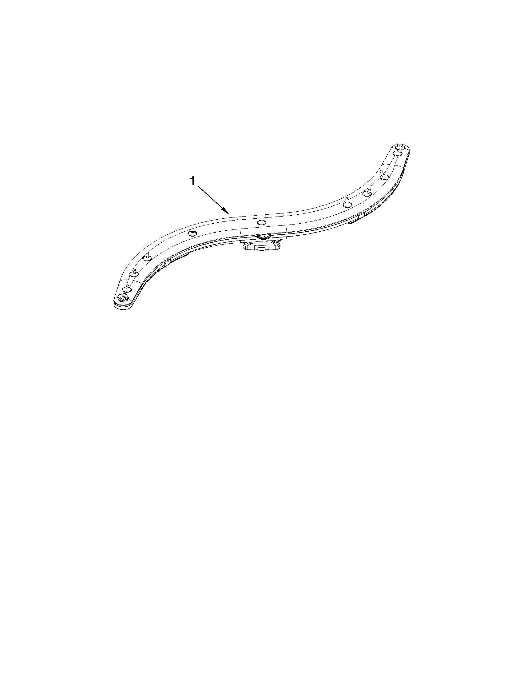 Lower washarm parts