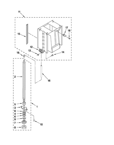 Powerscrew and ram parts