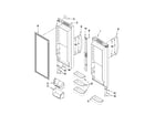 Kenmore 59672012012 refrigerator door parts diagram