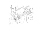 Kenmore 59672013012 icemaker parts diagram
