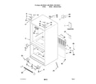 Kenmore 59679222011 cabinet parts diagram