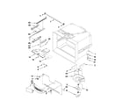 Kenmore 59679223011 freezer liner parts diagram