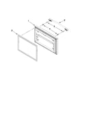 Freezer door parts