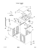 Top and cabinet parts