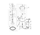 Kenmore 11021252111 basket and tub parts diagram