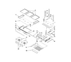 Kenmore 59679543014 shelf parts diagram