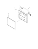 Freezer door parts