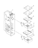 Freezer liner parts