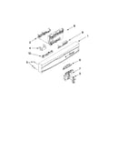 Control panel and latch parts