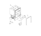 Kenmore 66513023K111 tub and frame parts diagram