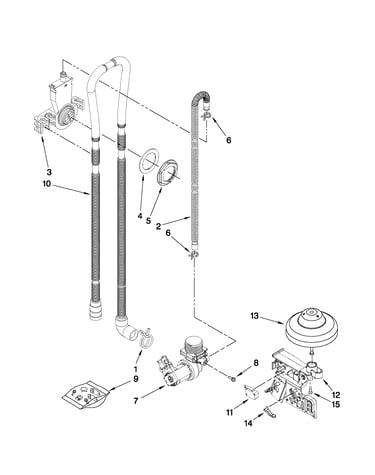 Fill, drain, and overfill parts