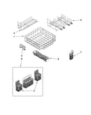 Lower rack parts