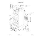 Kenmore 59679523013 cabinet parts diagram
