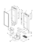Refrigerator door parts