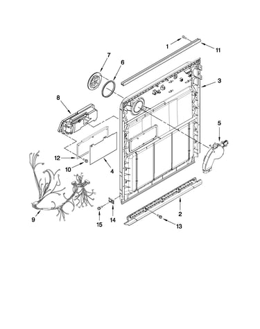 Inner door parts