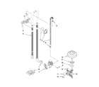 Kenmore 66513255K111 fill, drain and overfill parts diagram