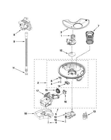 Pump and motor parts