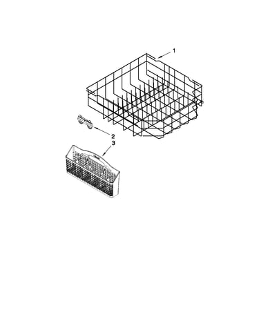 Lower rack parts