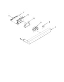 Control panel and latch parts