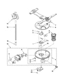 Pump, washarm and motor parts