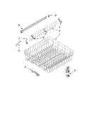 Upper rack and track parts