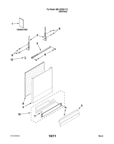 Door and panel parts