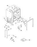 Tub and frame parts