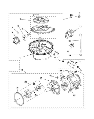 Pump and motor parts