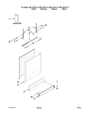 Door and panel parts