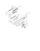 Control panel and latch parts