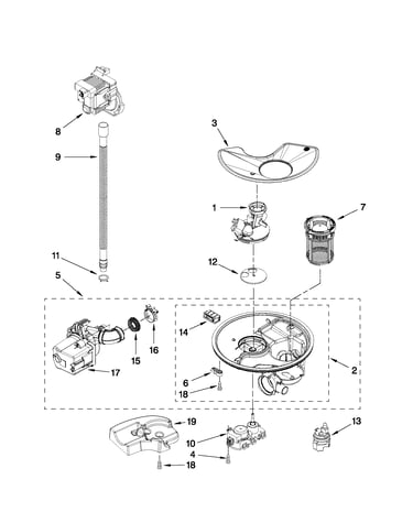 Pump and motor parts