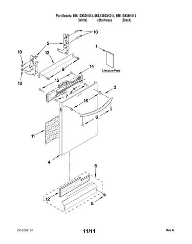Door and panel parts