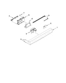 Control panel and latch parts