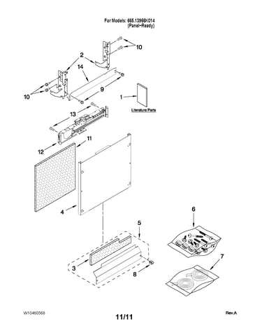Door and panel parts