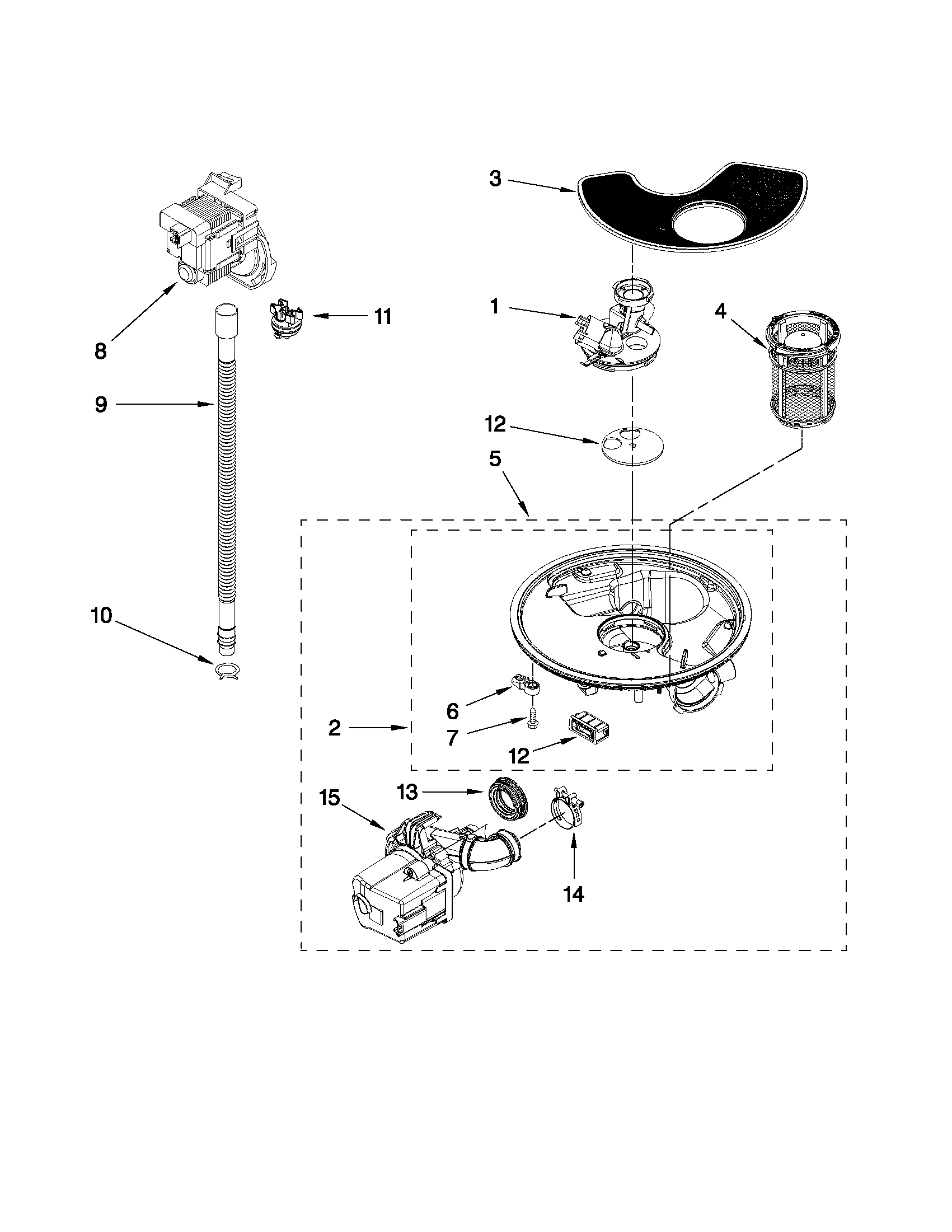 Pump and motor parts