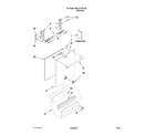 Kenmore Pro 66513173K705 door and panel parts diagram
